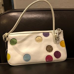 Coach dot wristlet